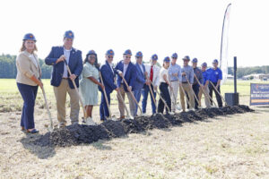 Groundbreaking of SCC's Stem building with SCC Leadership and distinguished guests.