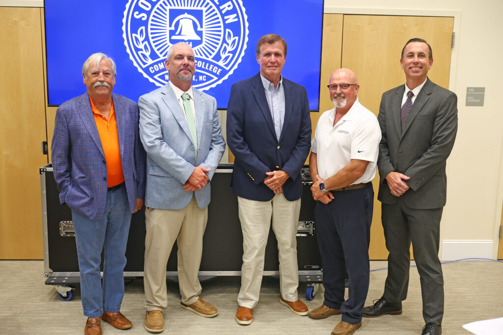 The SCC Board of Trustees gained a new member and chair at their meeting at Whiteville City Hall.